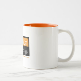 Orange 2-tone 11 oz mug