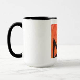 Orange 40 Decade Birthday Mug