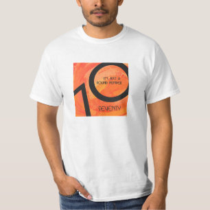 Orange 70 Decade Birthday T-Shirt