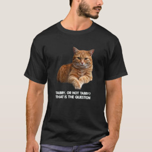 Orange Abby Cat Meme T-Shirt