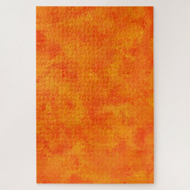 Orange Abstract Pattern  Jigsaw Puzzle (Vertical)
