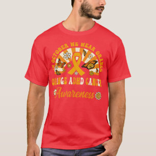 Orange ADHD Awareness In October We Wear Orange Gr T-Shirt
