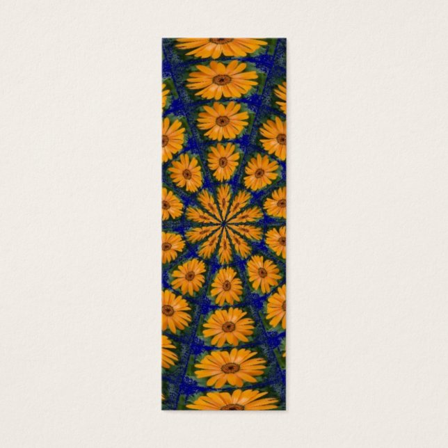 Orange African Daisy, Bookmark (Front)