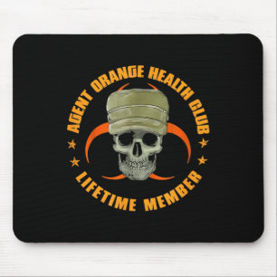 Orange Agent Health Club Lifetime Member Vietnam V Mouse Mat