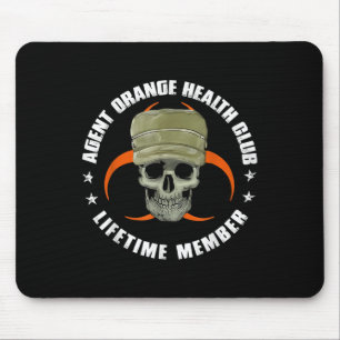 Orange Agent Health Club Lifetime Member Vietnam V Mouse Mat