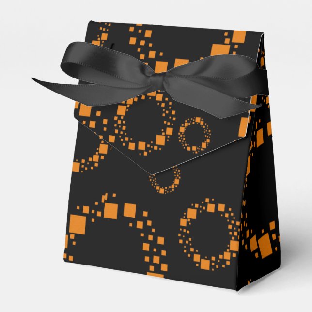Orange alert float abstract Halloween black box (Front Side)