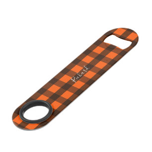 Orange and Black Checker