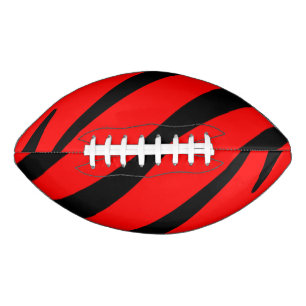 ORANGE AND BLACK STRIPES AMERICAN FOOTBALL