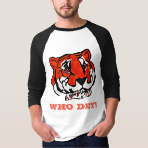 ORANGE AND BLACK STRIPES T-Shirt