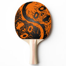 Orange and Black Yin Yang Zombies