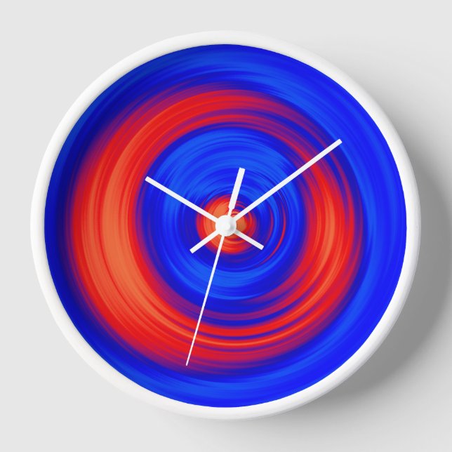 Orange and Blue Clock (Front)