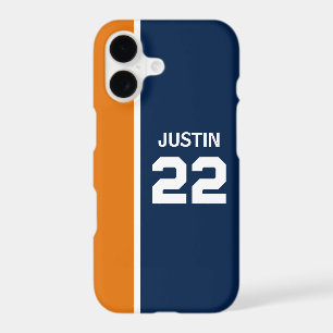 Orange and Blue Sports Theme