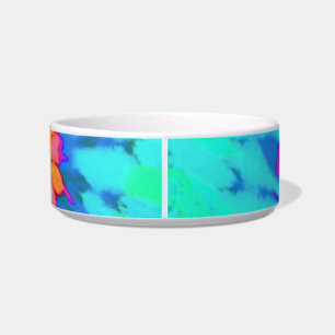 Orange and Blue Tie Dye Bowl