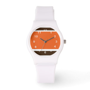 Orange and Brown Rockin Downtown Watch