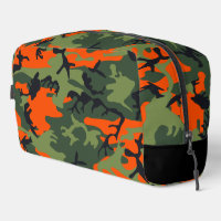 Orange and Green Camouflage, Military, Army