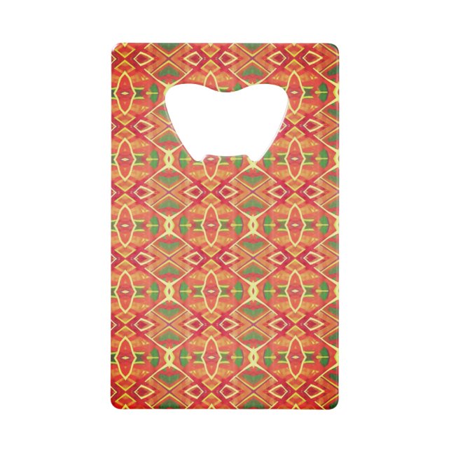 Orange and green pattern (Front)
