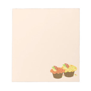 Orange and Lemon Cupcakes Notepad