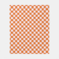 Orange and Pink Chequered Pattern Chequerboard Che