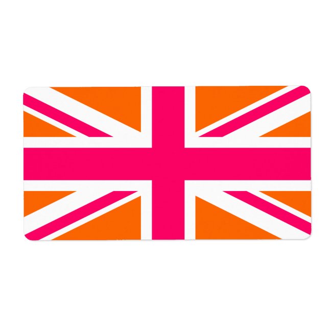 Orange and Pink Union Jack (Front)