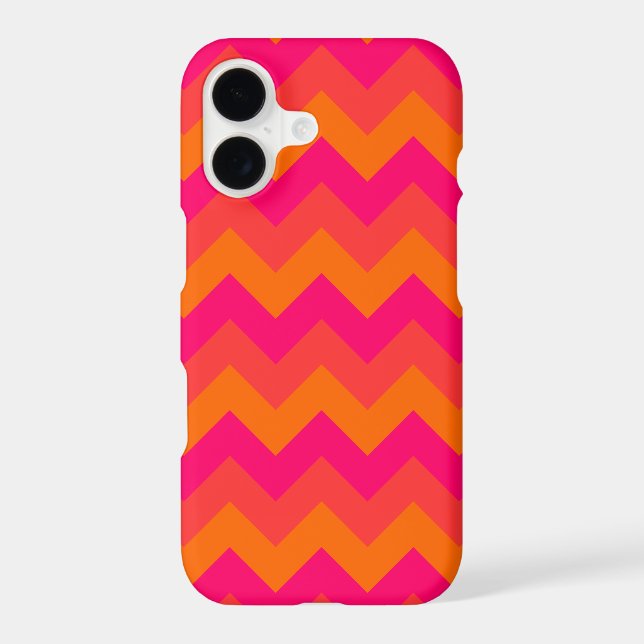 Orange and Pink Zigzag (Back)