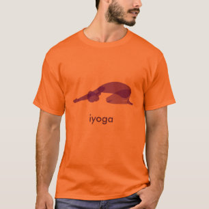 Orange and purple yoga t. T-Shirt