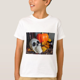 Orange and Skull T-Shirt