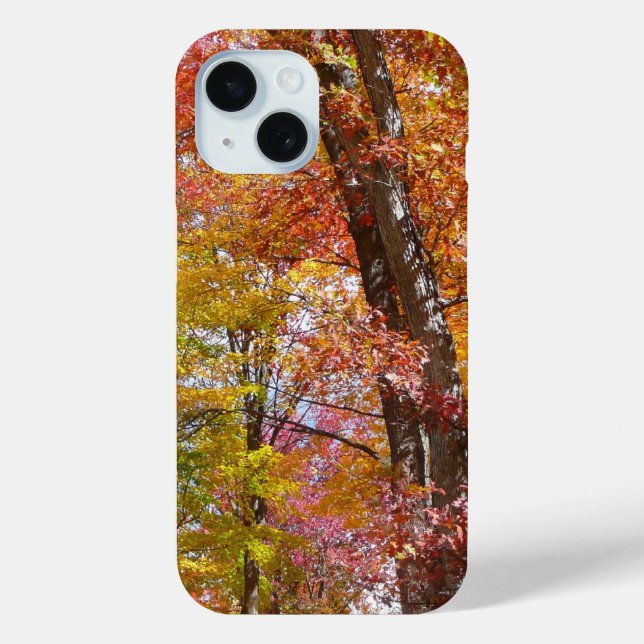 Orange and Yellow Fall Trees Autumn Photography Case-Mate iPhone Case (Back)