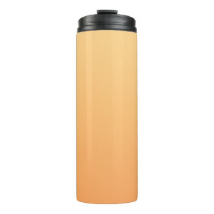 Orange and Yellow Gradient Background Thermal Tumbler