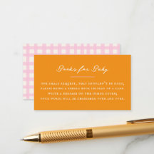 Orange Baby Book Request