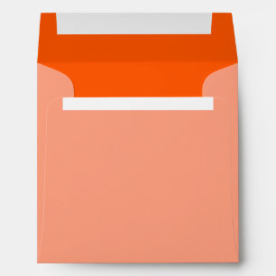 Orange Background Colour Customise This! Envelope