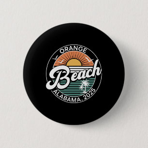 Orange Beach Alabama Funny Summer Vacation Alabama 6 Cm Round Badge