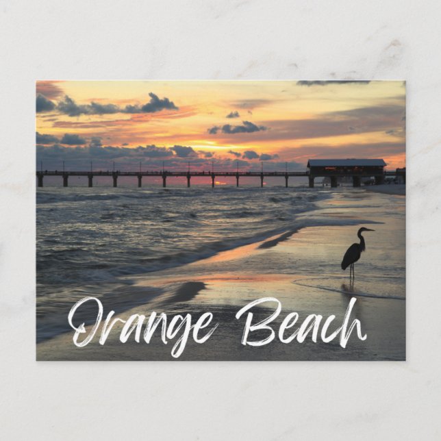 Orange Beach Alabama Postcard (Front)