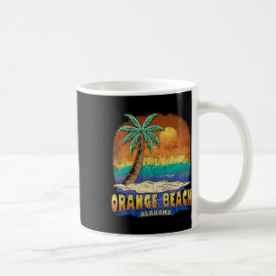 Orange Beach Alabama Vintage Distressed Souvenir  Coffee Mug