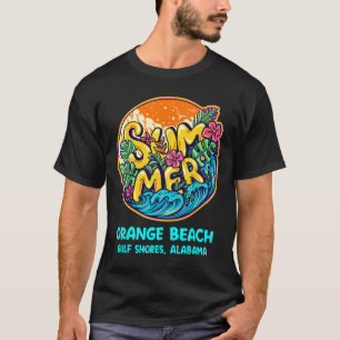 Orange Beach Gulf Shores Alabama Summer Vacation S T-Shirt