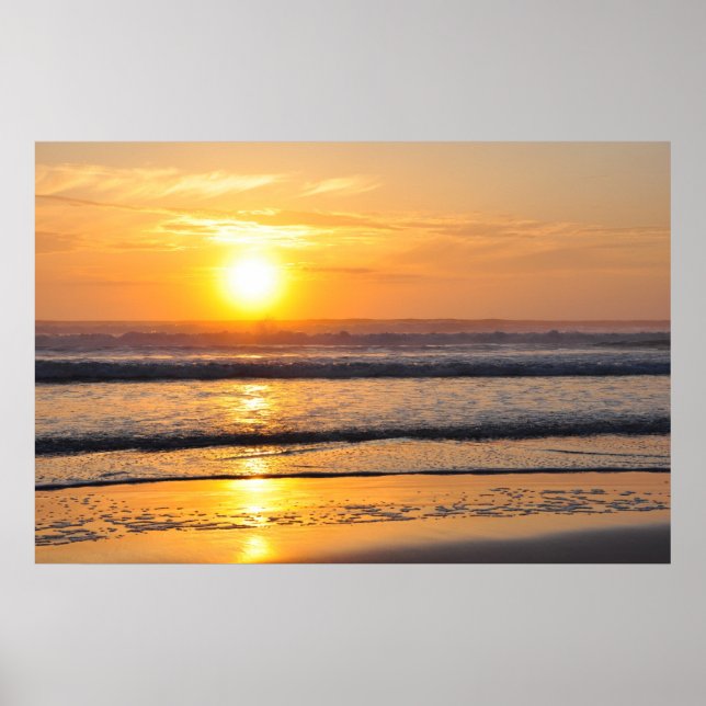 Orange Beach Sunrise Wilbur By The Sea FL Poster (Front)