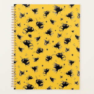 Orange Bee Design Planner – Christmas Gift for Mom
