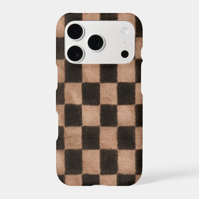 Orange Black Squares   (Back)