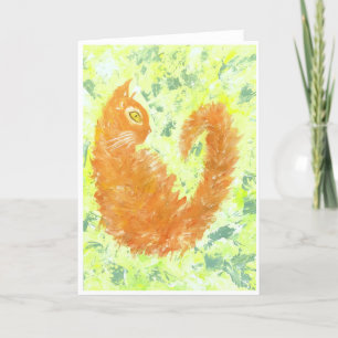 Orange Blossom Greeting Card