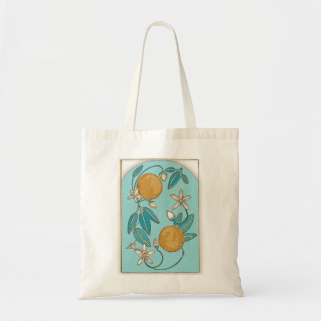 Orange Blossom Tote Bag (Front)