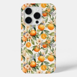 Orange Blossom Watercolor Phone Case
