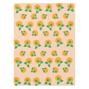 Orange Blossoms Tablecloth