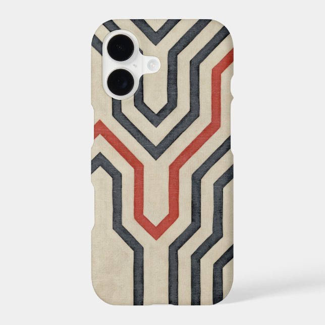 Orange & Blue Graphic Lines (Back)