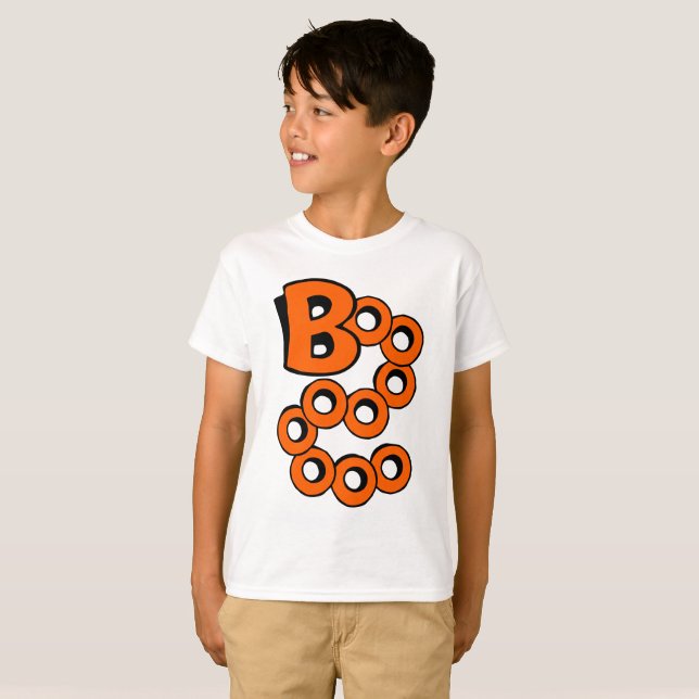 Orange Boo T-Shirt (Front Full)