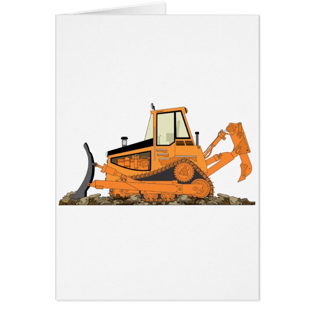 Orange Bulldozer (Front)