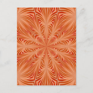 Orange Burst Postcard