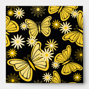 Orange butterflies Envelope