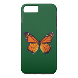 Orange Butterfly iPhone 7 Case