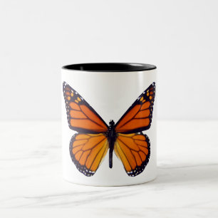 Orange Butterfly Mug