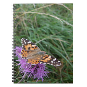 Orange Butterfly Notebook