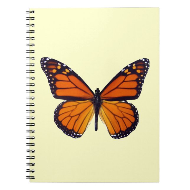 Orange Butterfly Notebook (Front)